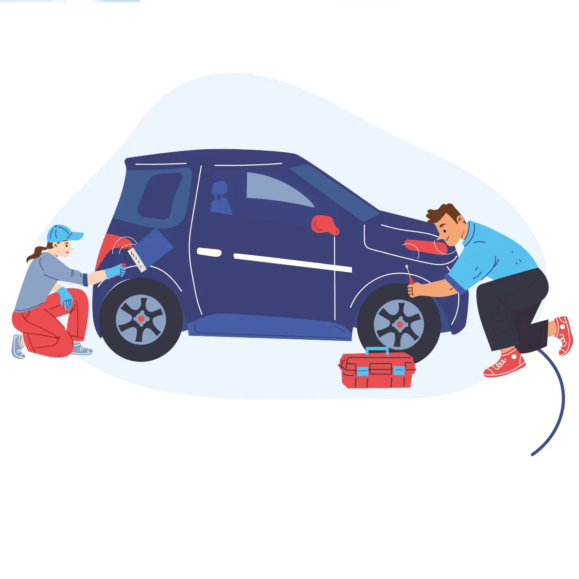 Reparer-vehicule